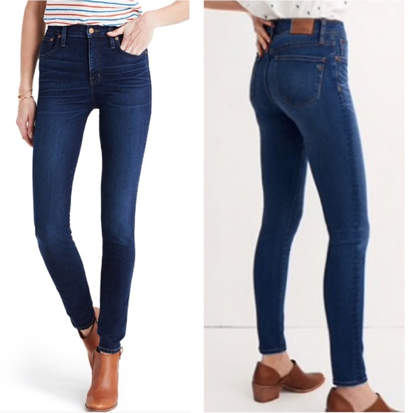 Madewell Denim - Madewell roadtripper mid high rise skinny jeans